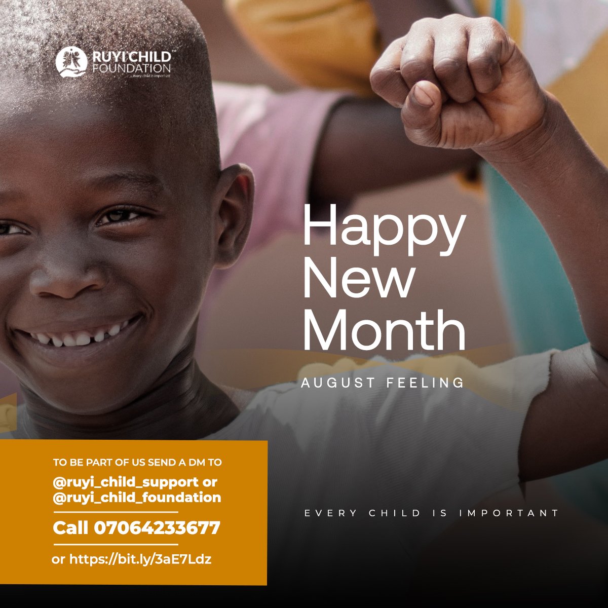 FoundationRuyi's tweet photo. #Ruyichildfoundation we wish you a happy new month 
#Ruyiproject #Ruyivolunteers #Ruyibacktoschool #BBNajia #HOBIPALOOZA https://t.co/nQcqmKQEeK
