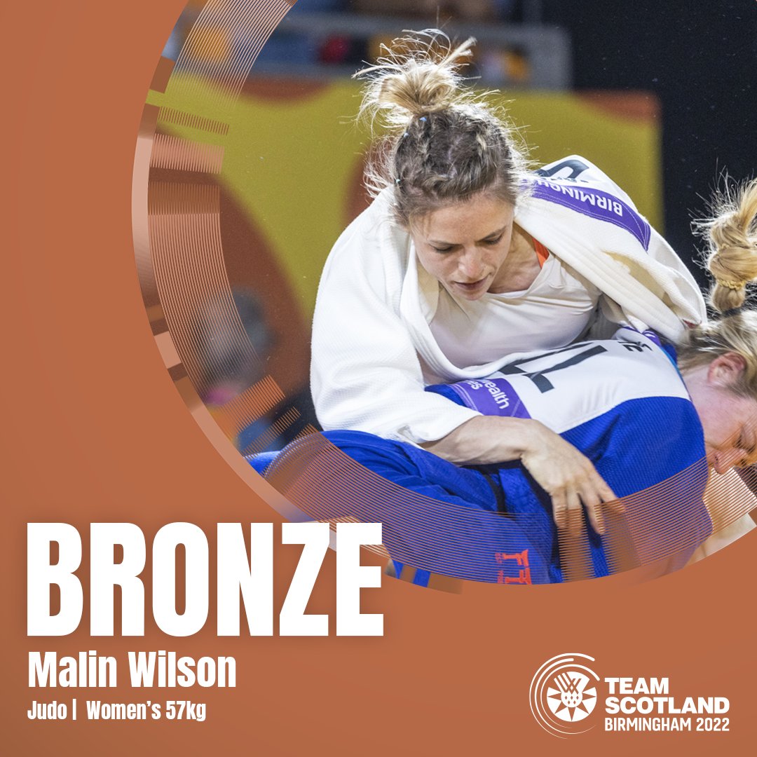 Team_Scotland's tweet photo. It's a BRONZE for Malin Wilson!!🥉

Fantastic debut performance 👏👏 

#TeamScot #TimeForHeroes https://t.co/ptCPEZ3vyR
