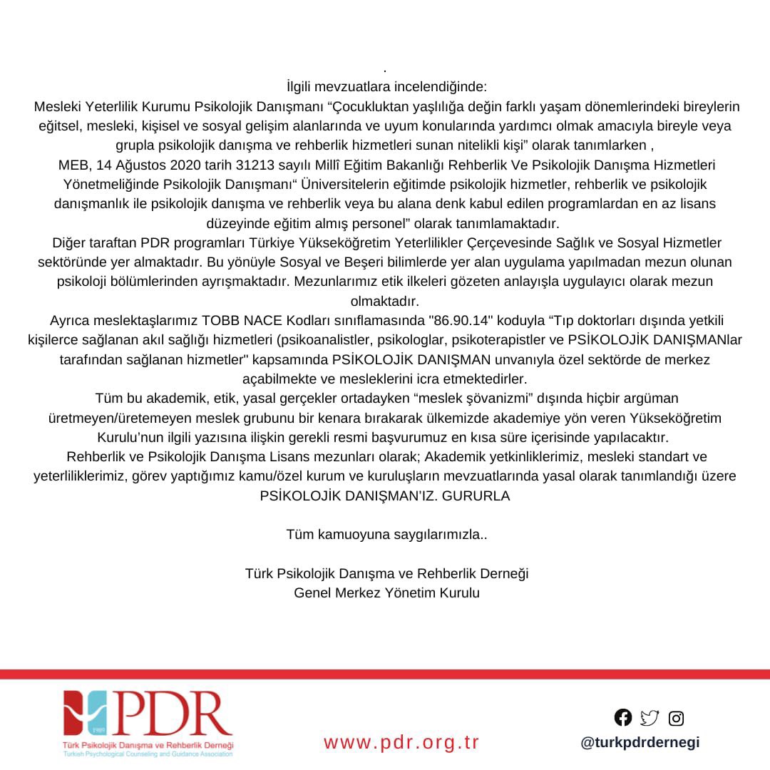 giizemoren's tweet photo. Psikolojik Danışman’ız

@YuksekogretimK
@erolozvar
@TPDBilgi
@haldungoktas
@CevahirUzkurt

#PsikolojikDanışmanız https://t.co/tmFIKXzEPx
