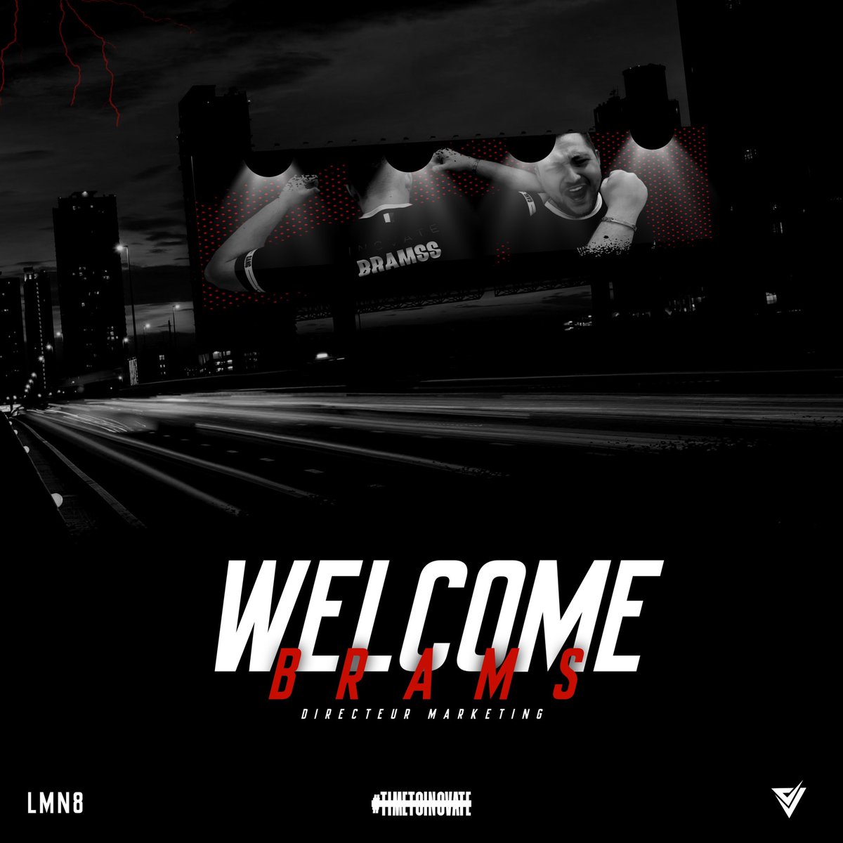 [#WELCOME]

Nous souhaitons la bienvenue à notre nouveau directeur marketing <a href="/KilianBRMS/">Kilian</a> 🔥

Le meilleur reste à venir 👀

#TimeToInovate🔻