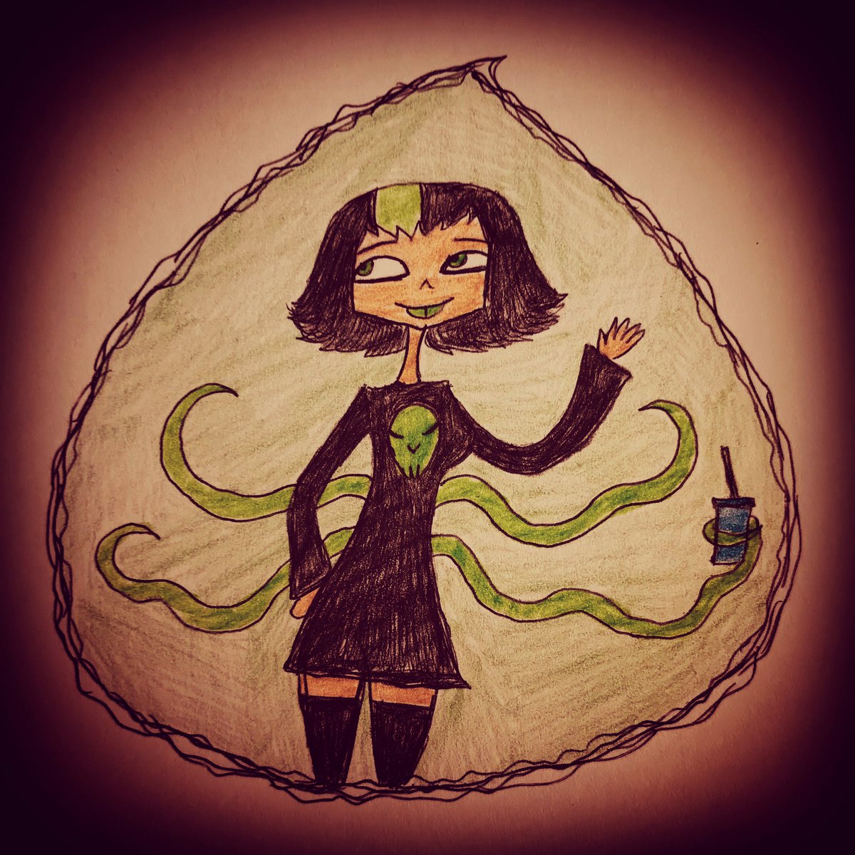 SenoritaVixy's tweet photo. Monsters N Stuff
Hazel Perez
#lovecraft #lovecraftian #monsteroc #monstercharacter #originalcharacter #originalcharacters #originalcharacterart #oc #ocart #CartoonArt #cartoons #cartoonoftheday #drawingoftheday #drawing #drawings #drawingart https://t.co/JPFrCo55LU