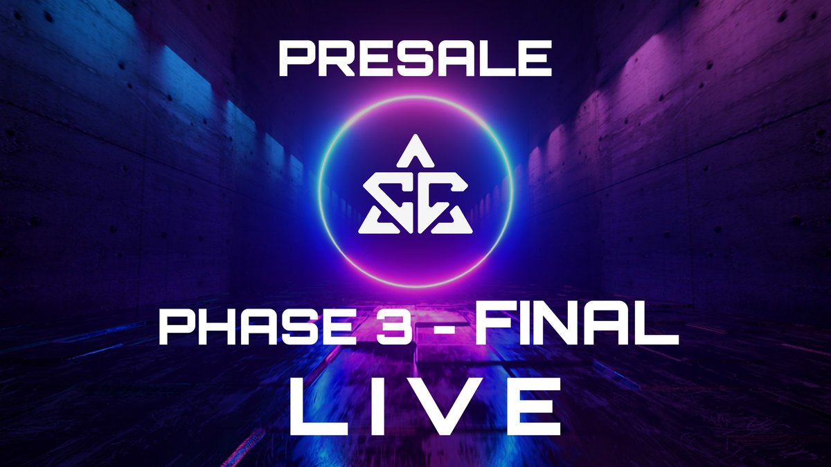 ⚡️ The final phase for $CYBER presale is now LIVE!

Get your CYBER token while you can!👀

➡️ Links:
» kroganlaunchpad.com/cyberpunkcity
» presale.cyberpunkcity.com

#ElrondCommunity #ElrondNetwork #CyberpunkCity