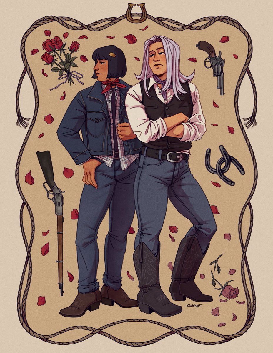 gayestcowboys's tweet photo. my full piece for @EspressioneZine! it was so fun to be a part of this zine again! https://t.co/6laxvsi6rG