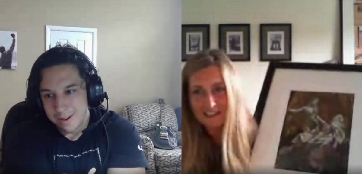 BitcoinMadame's tweet photo. I had a great time today talking with @AdamCEnglish1 about women in #NFTs, marketing your project & the @trevorjonesart ultimate utility NFT #Castleparty2022 π°π
#Bitcoinangel @hellowoca @LostParadigms @josiebellini @CyberBrokers_ @Gala_Mirissa #SHEHEALS #cryptowithenglish https://t.co/2N7jFbZA7P