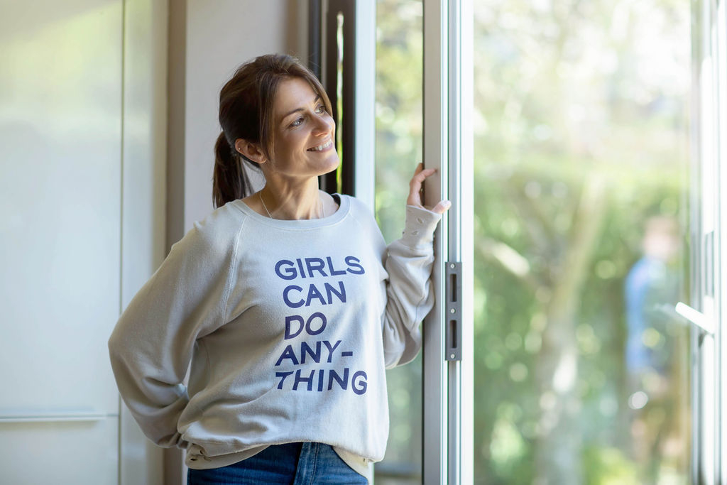 Seems like a good day to share a photo in my favourite #girlscan @zadigetvoltaire sweatshirt by taken by the lovely Gillian Walsh recently

Who was emotional watching the England @lionessess last night?  Me! 
Congratulations to the England team – this is massive for so many rea
