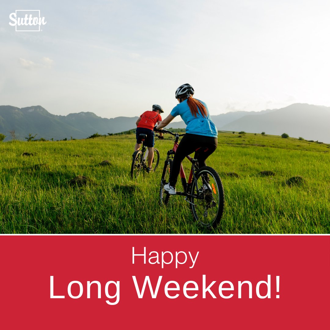 SuttonGroup's tweet photo. Happy long weekend from the whole team here at Sutton Group! ☀️
Let us know in the comments below how you're celebrating! ⬇️
#SuttonRealty #SuttonGroup #iAmASuttonAgent
---------------------------------
https://t.co/6hi57uPUFn https://t.co/HfKqHfaYNS