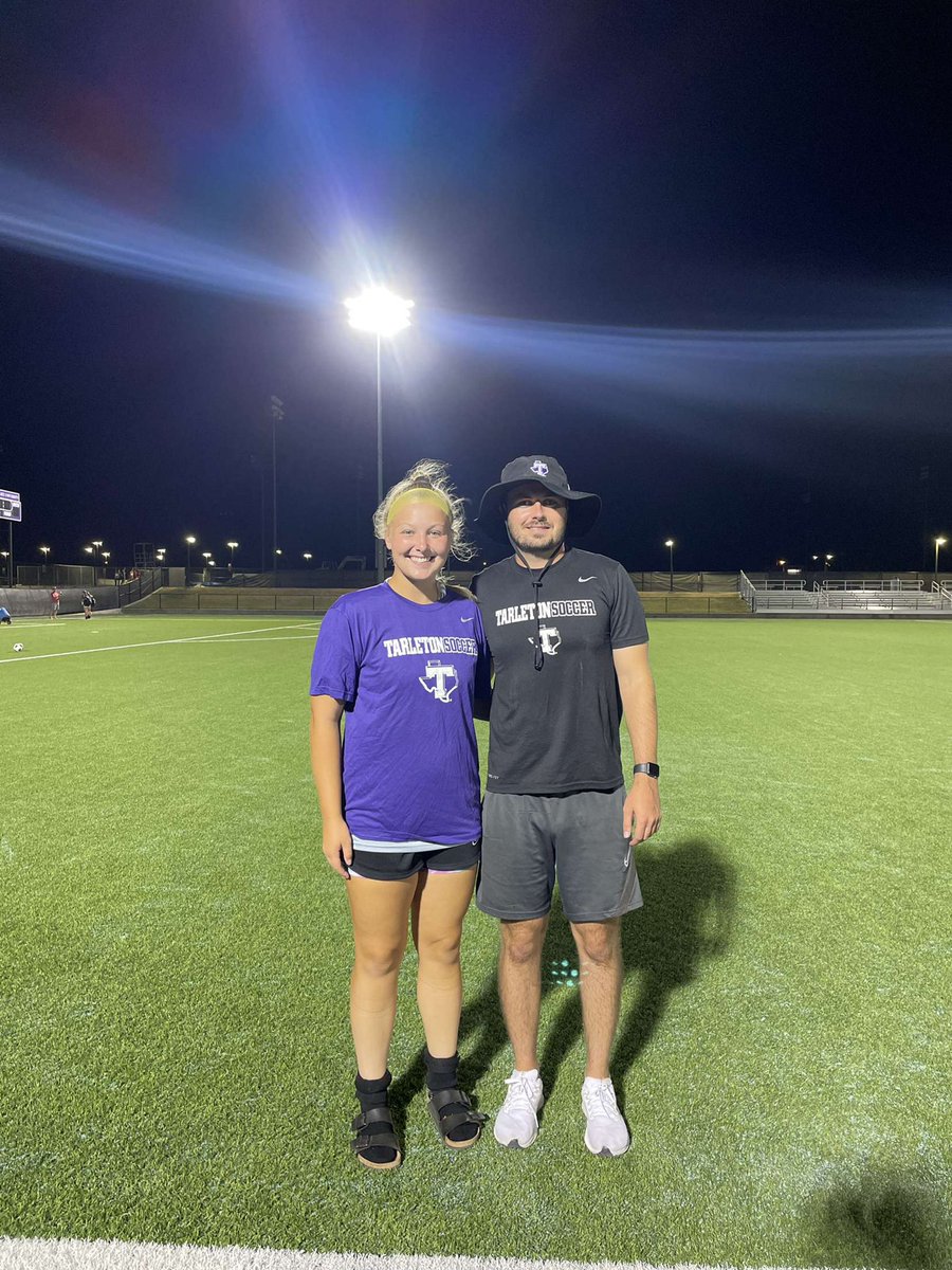 Had such a great time at the Tarleton soccer camp. Thank you <a href="/rex_carrell/">Rex Carrell</a> and <a href="/TarletonSoccer/">Tarleton State Soccer</a>