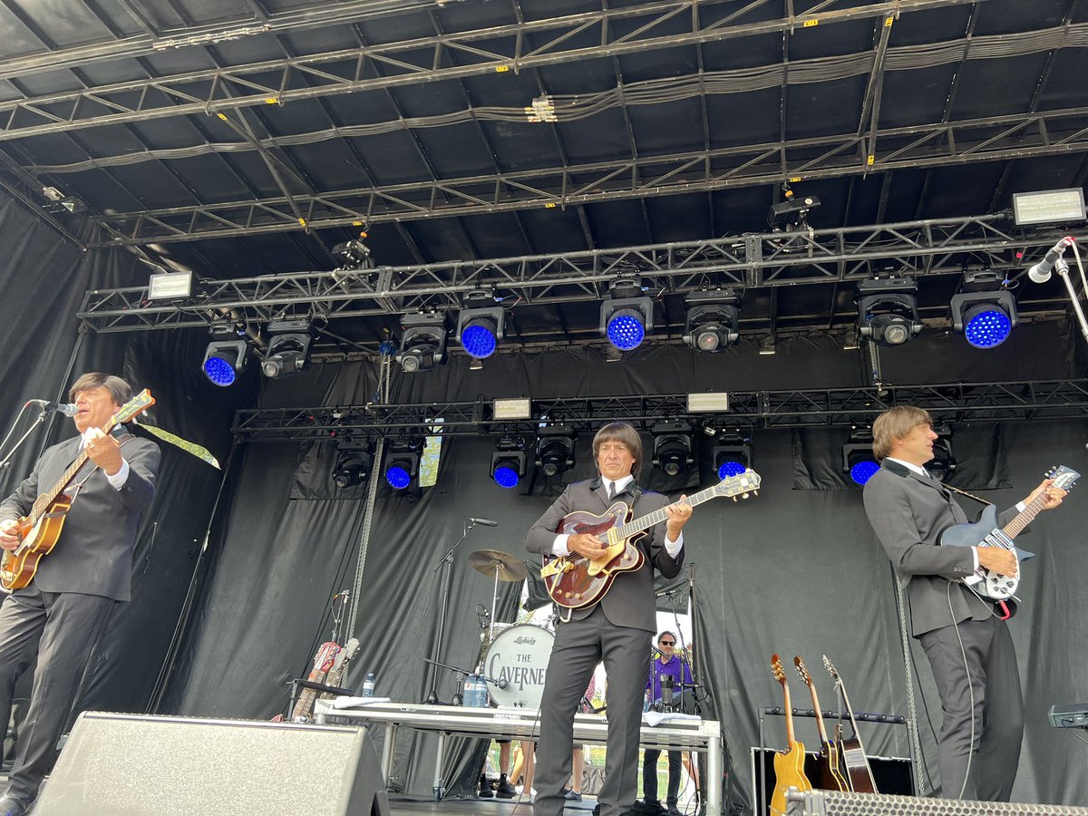 CONCERT SERIES 🎶 | the The Caverners Beatles Tribute is LIVE on the Canal Days Stage at H.H. Knoll Lakeview park!