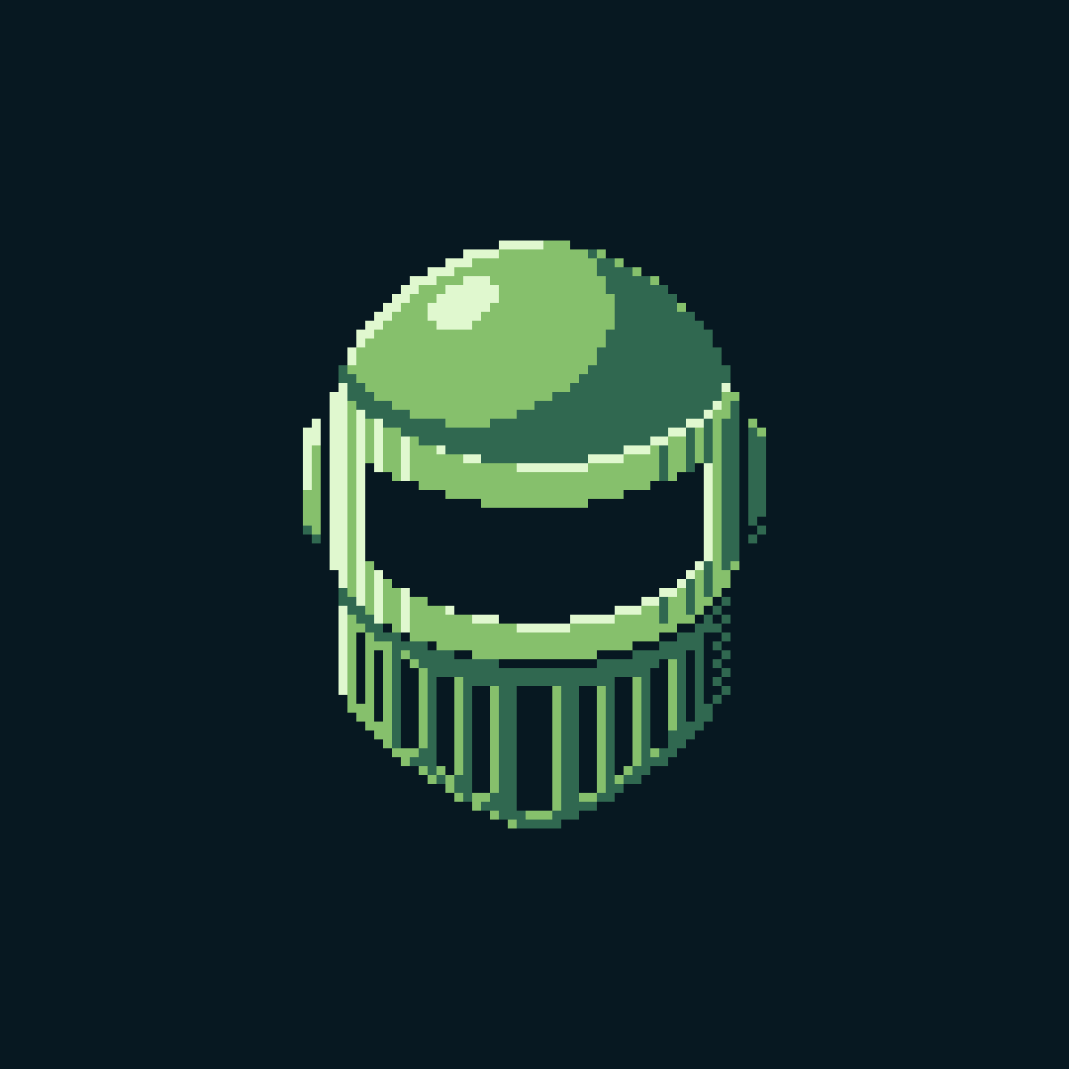 Bird_Buttocks's tweet photo. Thank you all so much for 20 followers! I know its not a very big goal, but its something, and something is better than nothing. Made this knights helmet as well as a sword to celebrate the milestone.
#pixelart https://t.co/UocYgskluw