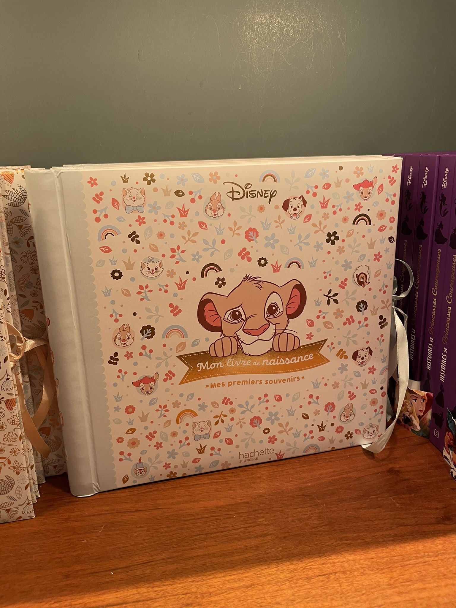 Disney - Simba - DISNEY - Mon livre de naissance - mes premiers