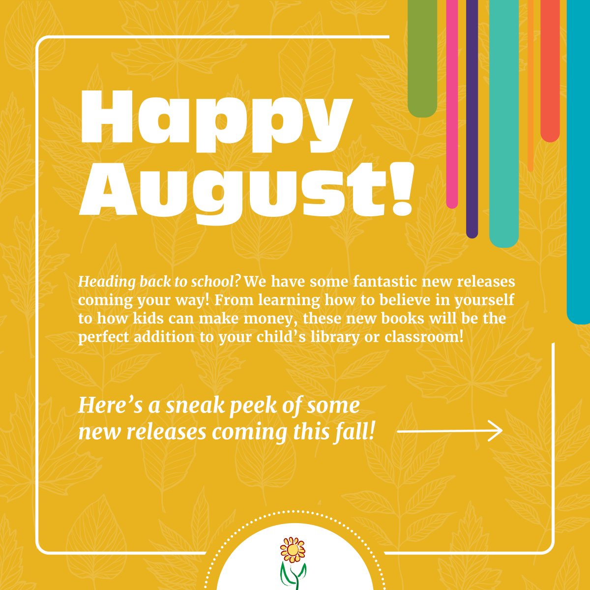 FlowerpotPress's tweet photo. We've got some great new books coming your way this fall! 📚🍂 https://t.co/7tAekrSlfp