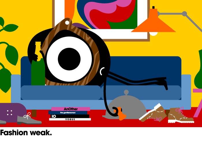 DourDarcelsNFT's tweet photo. Been thinking about some of the crazy projects I've worked on, none crazier than covering 4 fashion weeks for Nowness. The idea was that I would attend fashion shows, draw sketches and take notes on what I saw... 1/6 https://t.co/OjiIWJZnbu