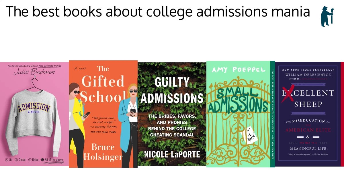 katzndobs's tweet photo. Excited to work with @Shepherd_books to create this list of some of our favorite books about college admissions mania (or the root causes thereof)! Check out https://t.co/sVPLsNgqKs — a fun new way to find books! https://t.co/0jPZAJSE5o