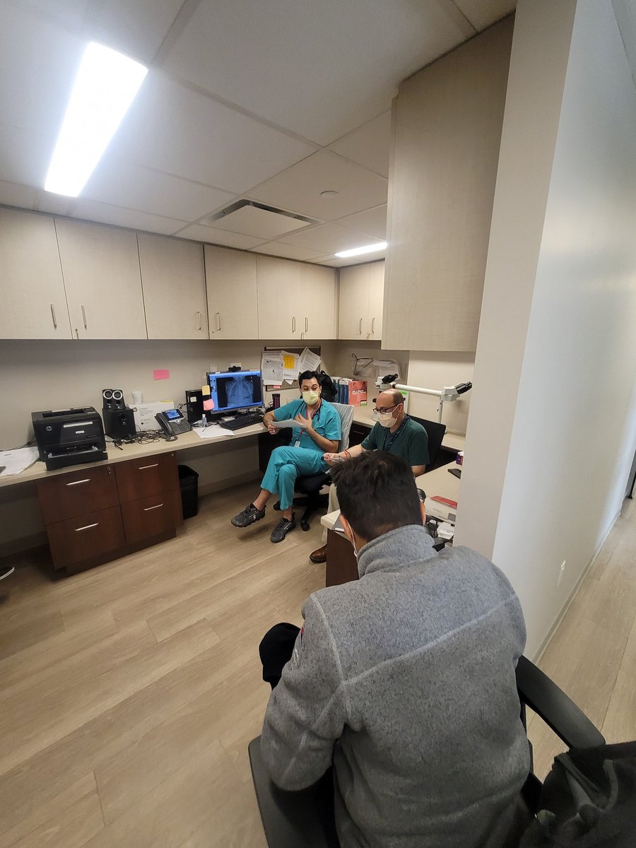 id_peds's tweet photo. All in a days work: Welcoming our new pedi ID fellow,Dr. Musa Bolkent, rounding with our fabulous attending Dr. Marc Foca and Dr. Philip Lee, pharmD. #newbeginnings #PediIDfuntimes #learningbubble https://t.co/YZlAfIrgKR