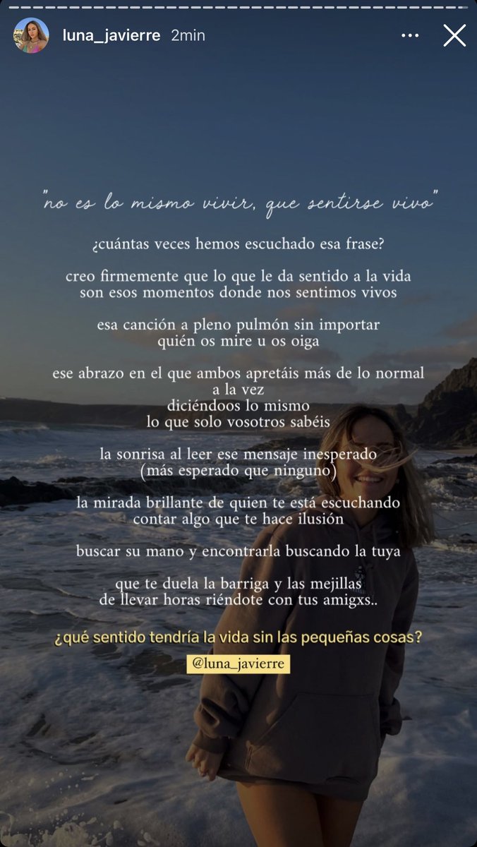 ¿qué sentido tendría?