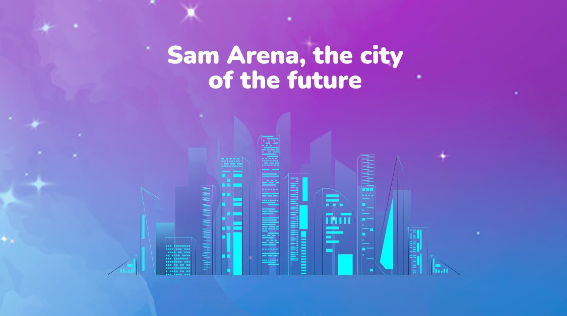 MetaSportArena's tweet photo. Sam Arena, the city of the future 🌆
An island above the sky, a virtual concert, flying cars and the most immersive videogames... anything is possible in the #Metaverse.
Be one of the first to try it... join us in #Telegram
#SamArena #Videogames #VirtualReality #NFT https://t.co/nEpIF2RECM