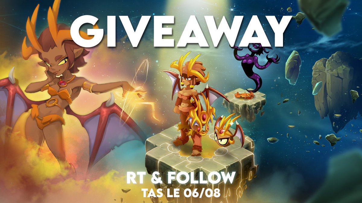 SkeraxFR's tweet photo. Encore un Giveaway trop stylé ! 🎁
Et cette fois c'est deux pack Hécate a gagner !
RT &amp; Follow @SkeraxFR pour participer !
TAS le 06/08 ! Merci @DOFUSfr de régaler comme ca ❤️ https://t.co/Tz2lGwaW6T