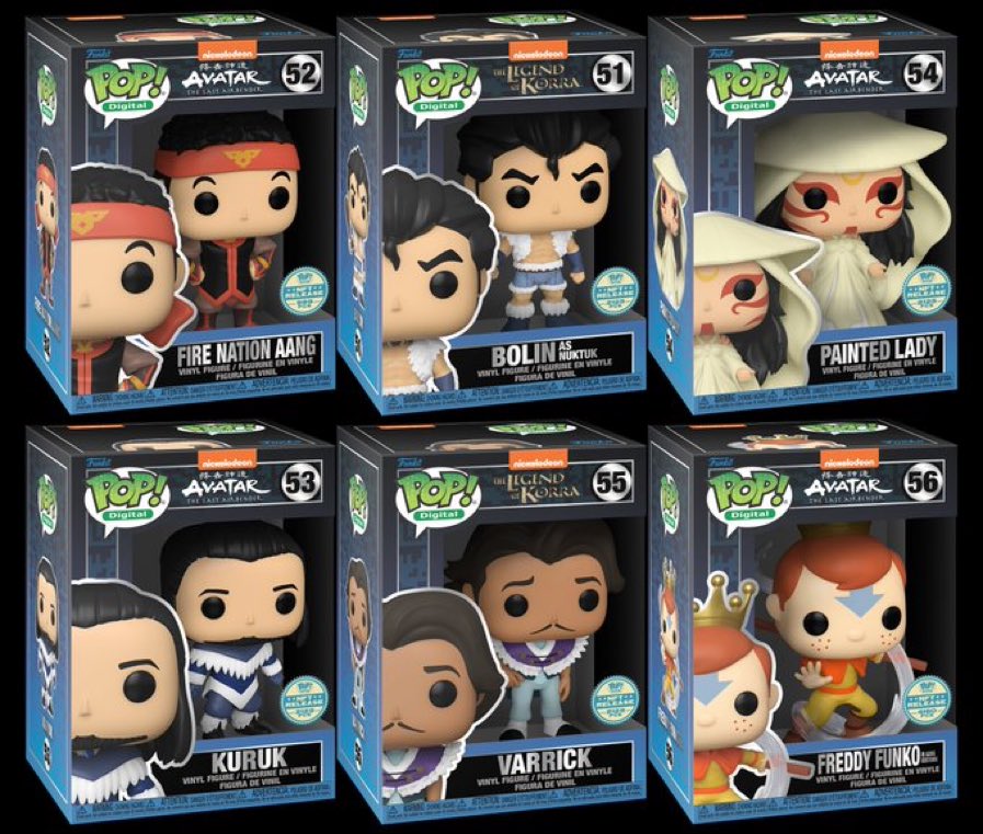 👶🏻<a href="/OriginalFunko/">Funko</a> ve Paramount Global işbirliği ile "Avatar Legends Universe" NFT koleksiyonu geliyor.

👁‍🗨9 Ağustos’ta <a href="/Dropppio/">Droppp</a>’da gerçekleşecek satış, 625,000 NFT’den oluşacak.

👁‍🗨9.99$ ile $29.99 arasında fiyatlanan NFT’lerin bazıları, fiziksel Funko’lar ile değiştirilebilecek.