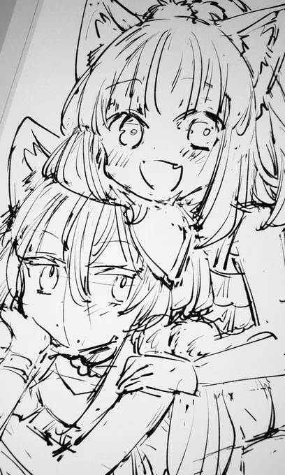 幼馴染百合キッズ🐺🐺 