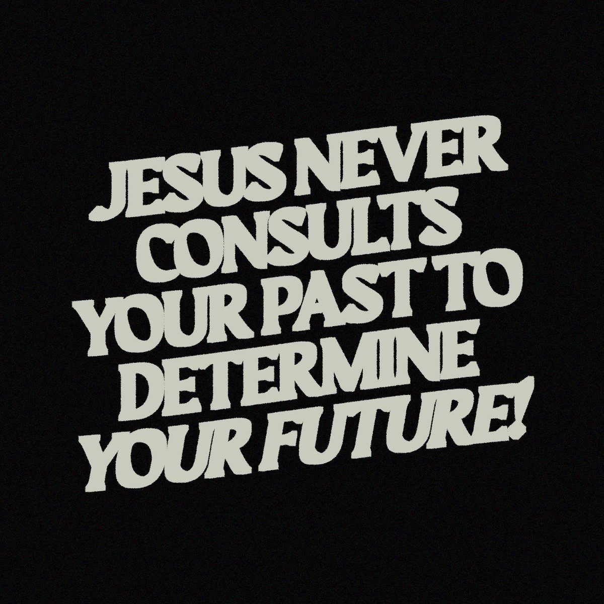 Jentezen's tweet photo. In Christ, you're FREE from your past. Jesus never consults your past to determine your future! https://t.co/mCWcYQyfJL