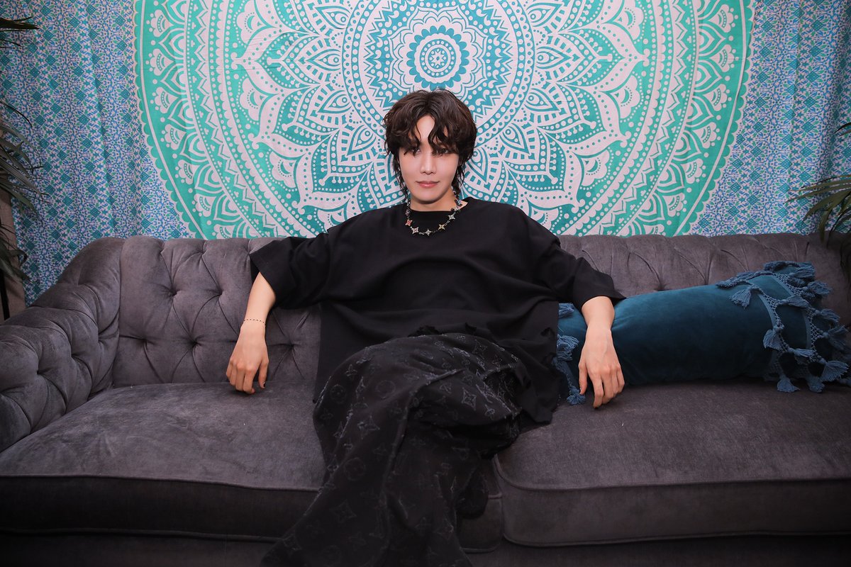 LiveNation's tweet photo. 🤩 j-hope backstage before he turned #Lollapalooza into #HOBIPALOOZA and another of his epic performance 💥💥💥 https://t.co/sWyQN8IY2b