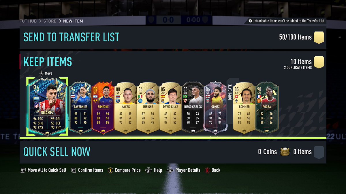 UniqueRiggers's tweet photo. My 85+ x10 pack #Fifa22 https://t.co/sl4HNgkiCL
