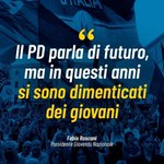 Image for the Tweet beginning: 🔵 Fino a ieri bamboccioni