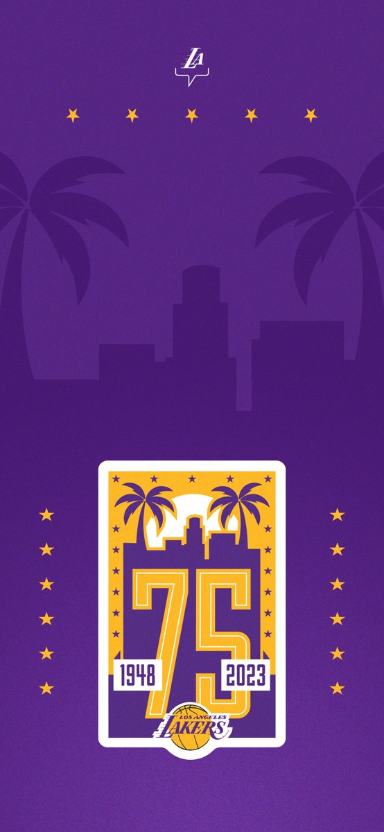 Los Angeles Lakers on X: Step One: Save as new wallpaper Step Two:  #VoteLakers ⭐️   / X