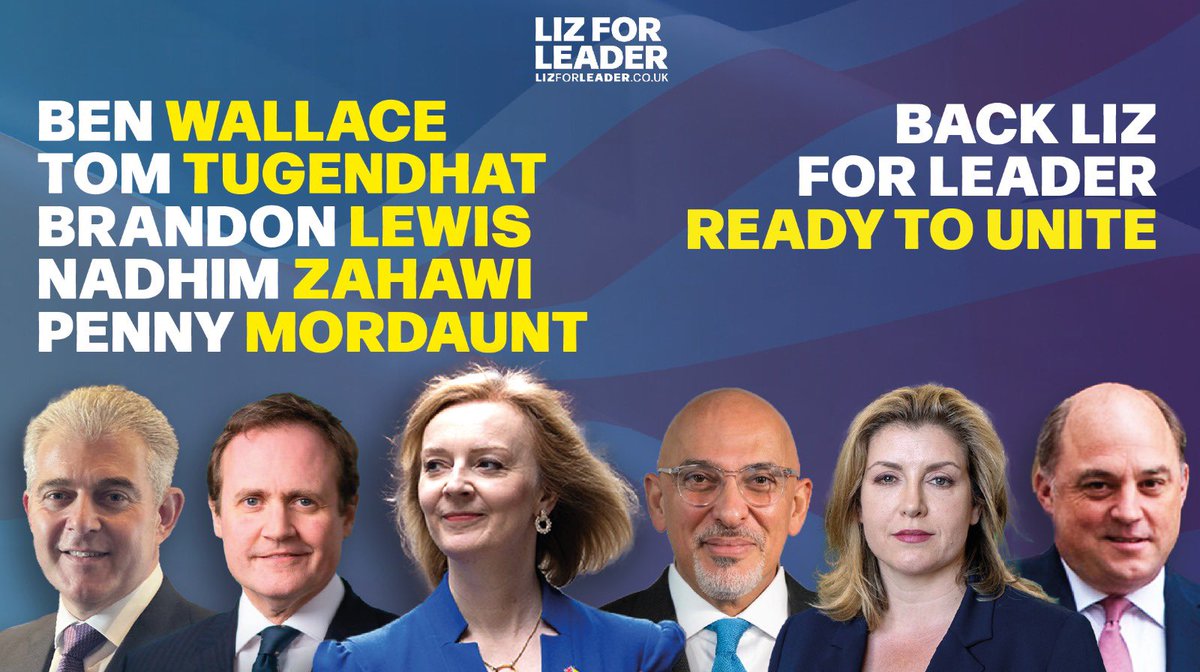 DehennaDavison's tweet photo. Our next leader has to unite us. As ever, @trussliz is already delivering.👇🏻 https://t.co/lJuHDeuHZl