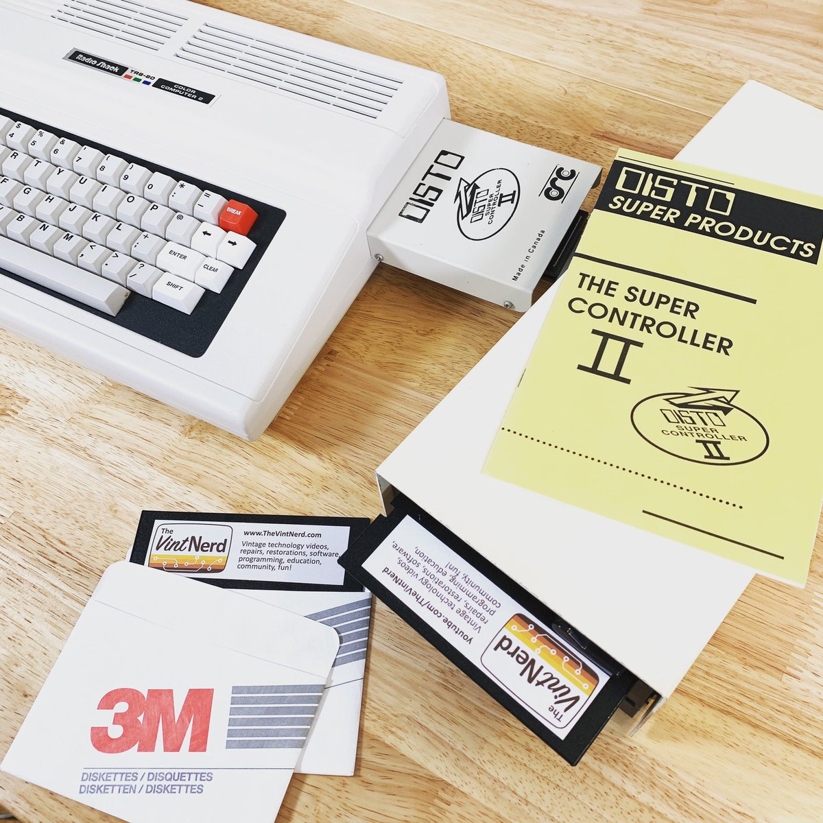 thevintnerd's tweet photo. For faster CoCo drives, these Disto Super Controllers go to II 😜
#Disto #DistoSuperController #TRS80CoCo #TRS80ColorComputer #Tandy #RadioShack #TRS80 #MadeInCanada #RetroComputers #RetroGaming #TheVintNerd https://t.co/GlTPZ72c5x