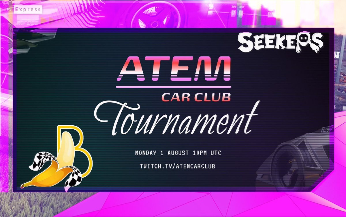 IT'S NOT TOO LATE!  Register and win!
I hope to see you there!

2x FlufWorld Burrows (Den's) for 🥇
500$ worth of $ASTO for 🥈
2x 
<a href="/seekers_xyz/">Seekers</a>
 for 🥉

Join the 
<a href="/ATEMCarClub/">ATEM Car Club</a>
 Discord to compete in the Rocket League with 
@bananadao_com
 &amp; 
<a href="/seekers_xyz/">Seekers</a>
TODAY at 11PM UTC 💰🚘