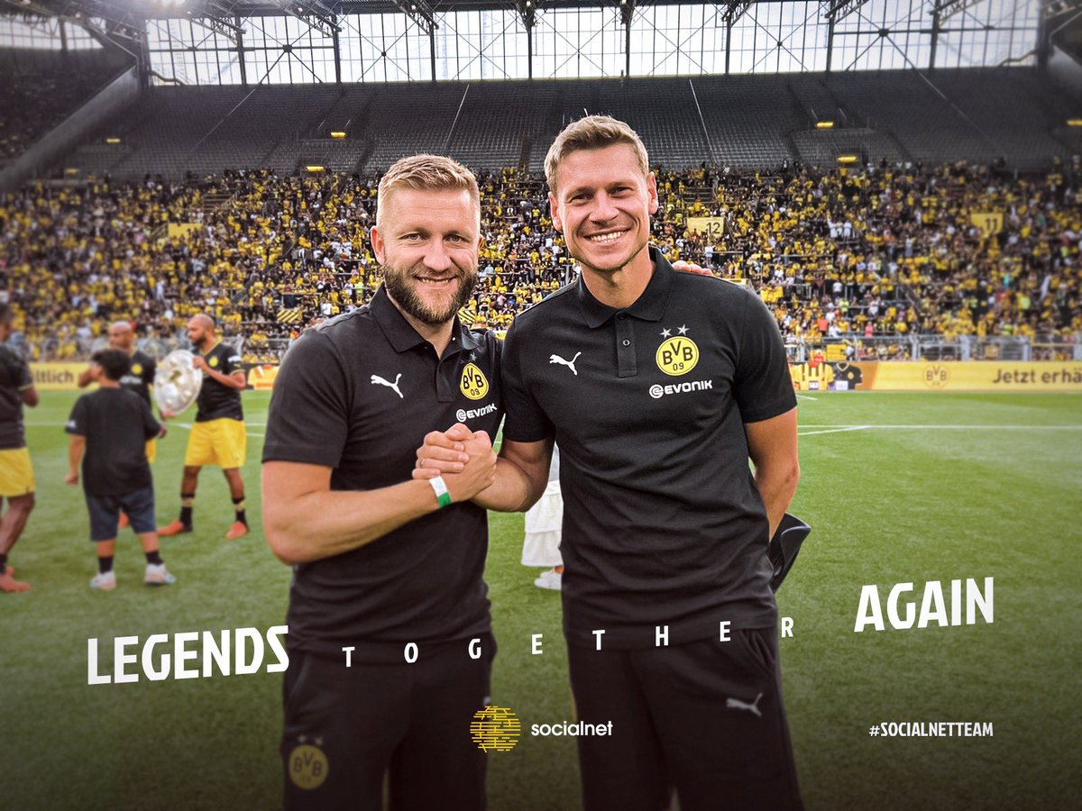 Legendy <a href="/piszczek_lp26/">Łukasz Piszczek</a> i Kuba Błaszczykowski znów razem w Dortmundzie. To były czasy! 

W  miniony weekend w ramach BVB-Familien-Feiertach, zwycięzcy Ligi Mistrzów, mistrzowie Niemiec i zdobywcy Pucharu Niemiec rywalizowali ze sobą w meczu legend na Signal Iduna Park.