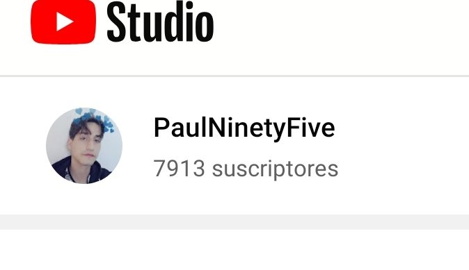 PaulNFive's tweet photo. Vamoos a llegar pronto a 8K en YouTube✨😊 #paultinys @Fans_De_Paul https://t.co/ySg641DMVs