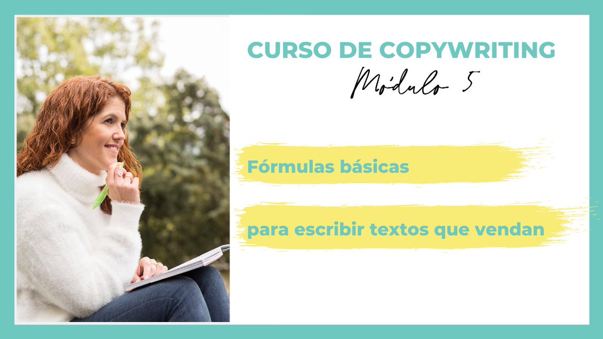 crisfuertescopy's tweet photo. ✅¿Quieres aplicar #copywriting de forma sencilla?
En el módulo 5️⃣del curso GRATIS de redacción persuasiva aprenderás:
✔Qué son las fórmulas en el copy y cómo usarlas.
✔Fórmula AIDA.
✔Fórmula PAS.
➕Variaciones de las fórmulas básicas. 👇🏼¿Compartes?👇🏼
https://t.co/tGgR4crjb9 https://t.co/HRdCLOQMqh