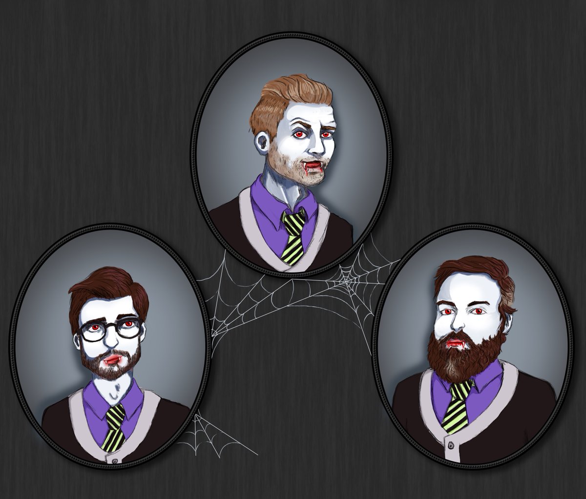 Myraeni_'s tweet photo. Variations on some fan art for the wonderful @thetombtones. https://t.co/GCOSscEiWc