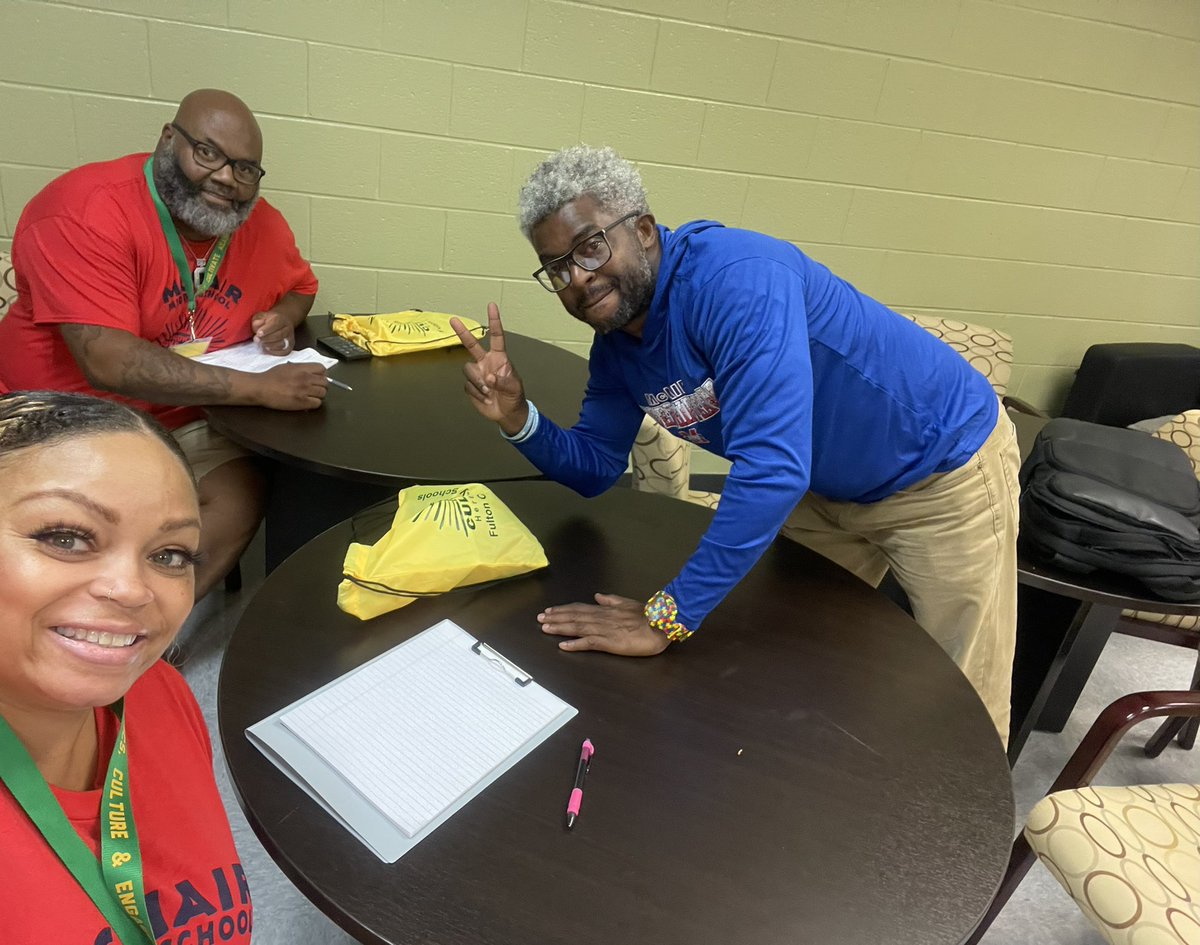 Meet my new partners in crime… Mr.Woodhouse &amp; Mr.Austin  #mcnairDeans #itsanAstrosLife