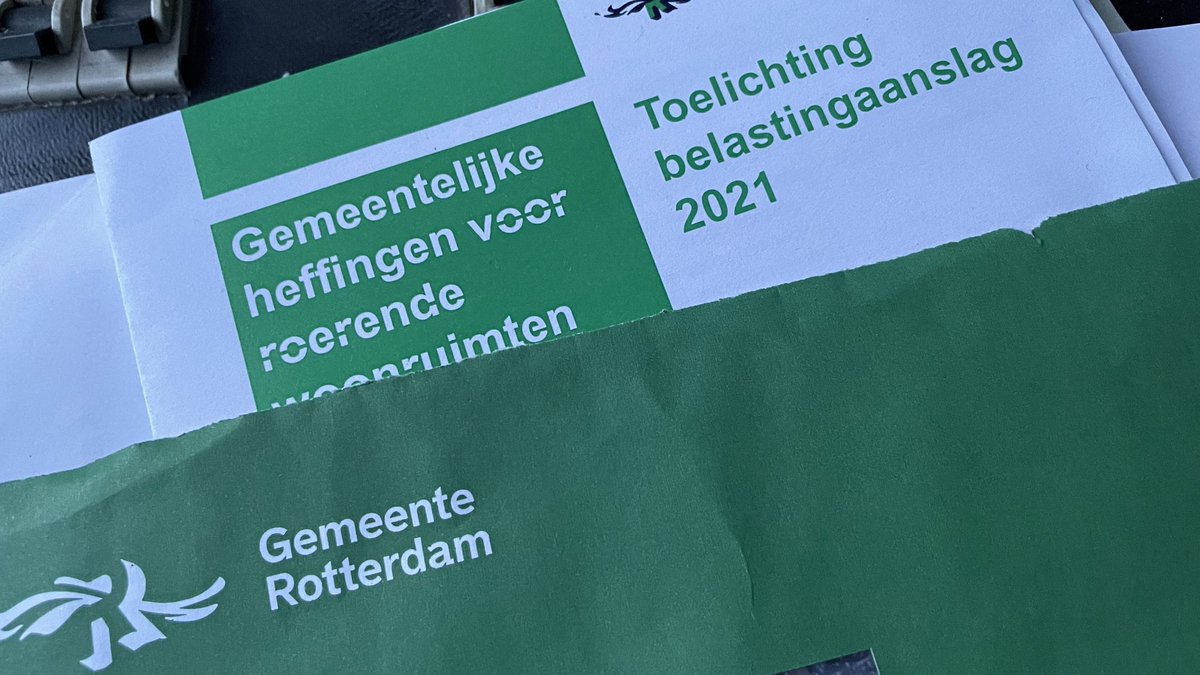 Al meer dan anderhalf jaar geen Rotterdammer meer :-( maar blijkbaar denkt de <a href="/stadrotterdam/">Gemeente Rotterdam</a> daar anders over. Blijf post ontvangen in #Groningen Willen ze mij terug in #Rotterdam ofzo??