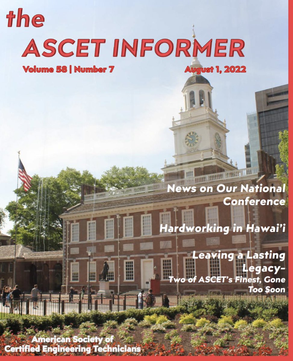 The August 2022 ASCET Informer is now available! It’s featuring information from <a href="/GeneralAirProd/">General Air Products, Inc</a> and  more! Read your copy today!

#ascet #ace22 #fireprotection #civilengineering #lifesafety #traininganddevelopment