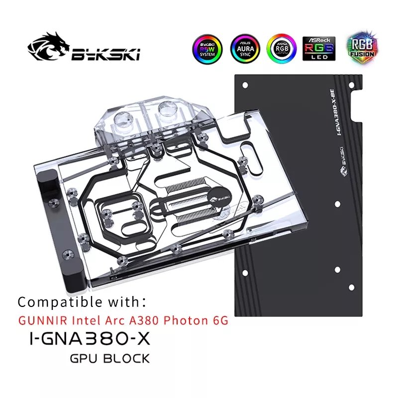 Gunnir A380 Photon グラフィックス カードの箱正面。