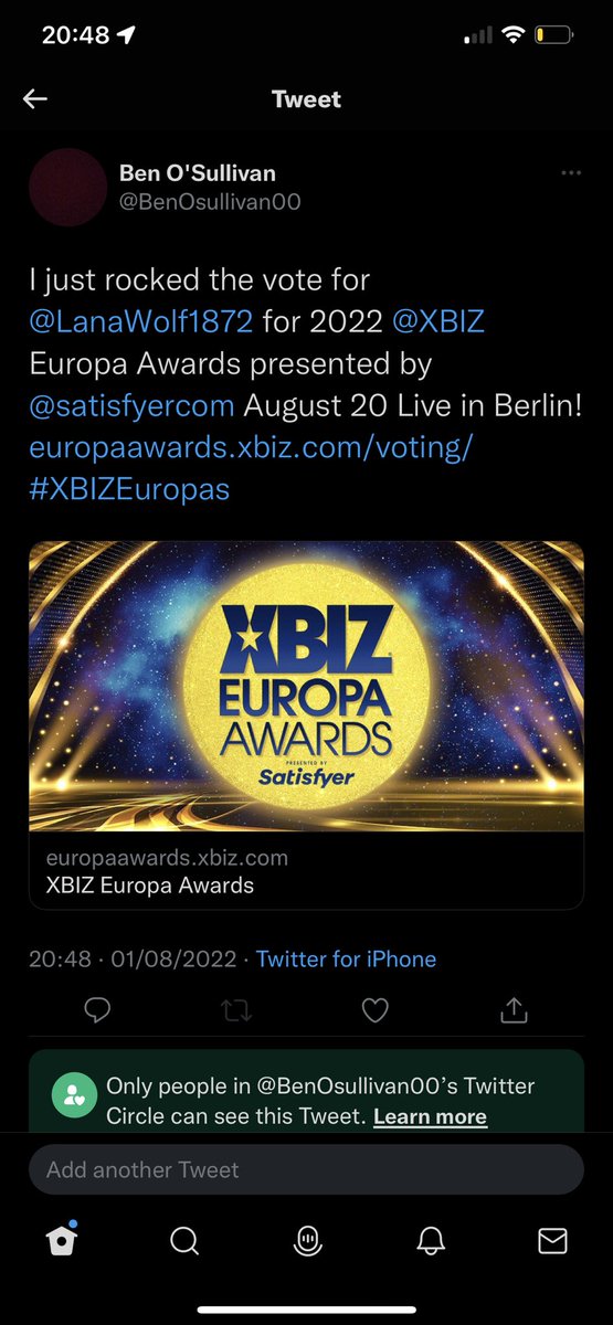 Ben O'Sullivan tweet media