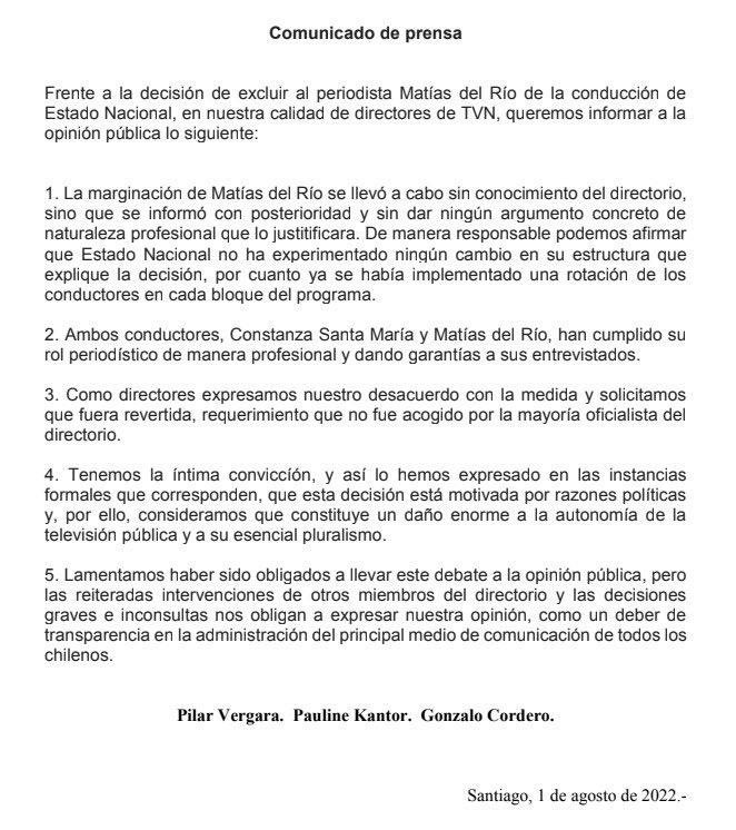jschaulsohn's tweet photo. No comment/ rechazo https://t.co/e3Up1gbIWI