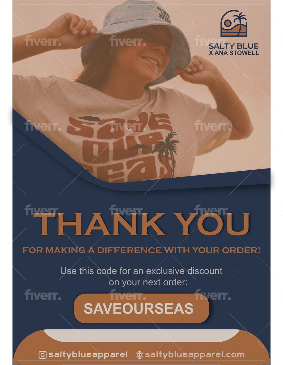 MeharYa25300735's tweet image. SALTY BLUE APPAREL
Flyer For a client 
.
.
.
.
.
Whatsapp no: +92 334 0486192
Website: fiverr.com/mehary245
#graphicdesign #design #art #illustration #graphicdesigner #logo #branding #graphic #designer #digitalart #illustrator #photoshop #creative #artwork #Flyers #typography