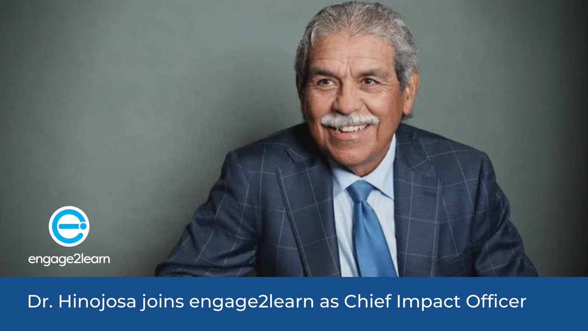 We're excited to welcome Dr. Michael Hinojosa to e2L as our new Chief Impact Officer! From teacher to superintendent, he has supported public education for 42 years &amp; his wealth of knowledge is immeasurable. We're honored to have him on the #dreamteam!

k12dive.com/press-release/…