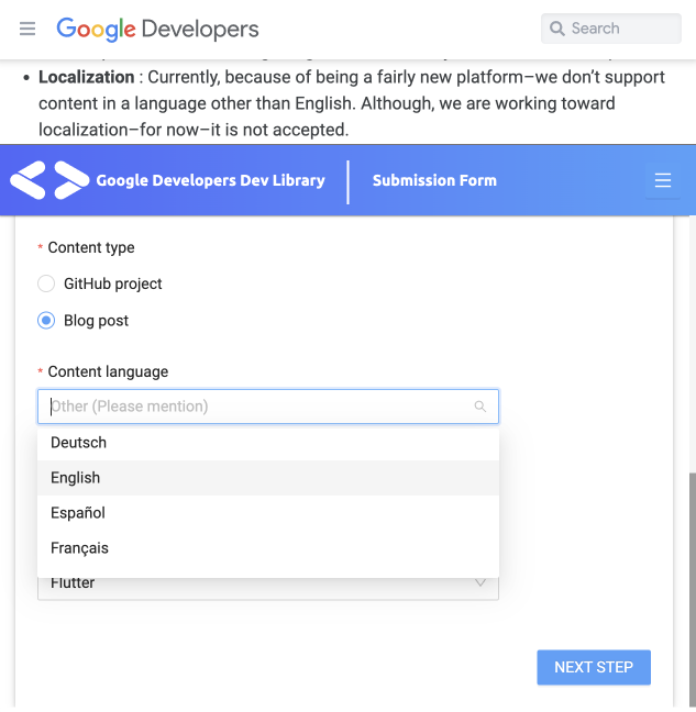 AnnaLeushchenko's tweet photo. I am confused about the content language policy at #DevLibrary. Does it or does it not accept blogs in languages other than English? 🤔
@nlycskn @craig_labenz @DomesticMouse https://t.co/dhnJ75dhQK