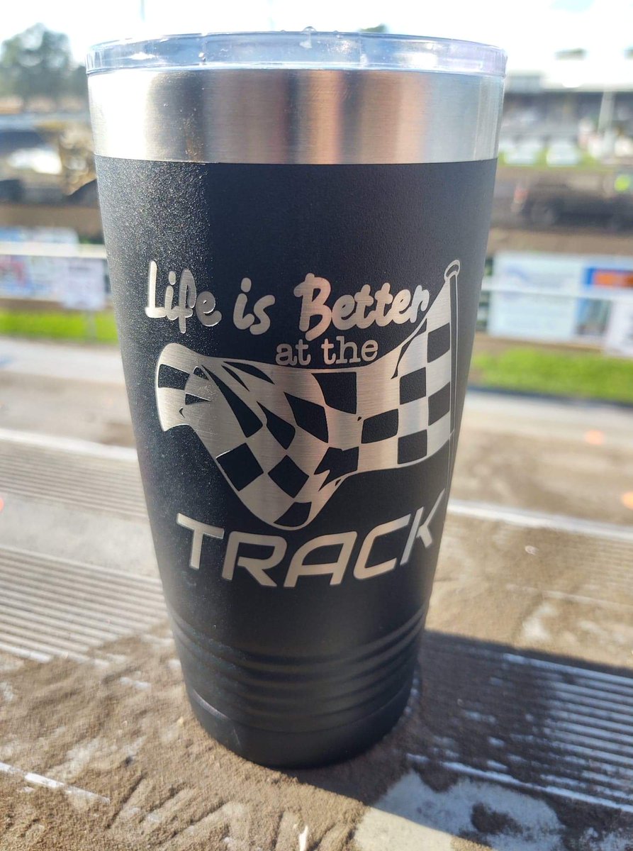 🏁🏁🏁🏁🏁🏁🏁🏁🏁
Our tumblers are on SALE!

Normally $30 but grab one this week for $20!!!

These keep your cold drinks icy and your hot drinks hot for so long!!

The wine tumblers are also on SALE for $15!

Head over to dirtygirlracewear.com to order yours today.
⭐️⭐️⭐️⭐️