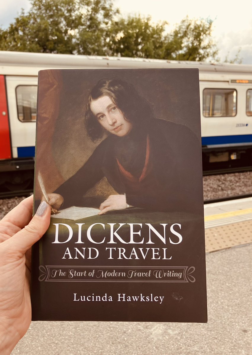 lucindahawksley's tweet photo. “#Dickens and #Travel” is #travelling around #London by tube! My new #book is now available from all good #bookshops, online &amp; from the Charles Dickens Museum shop (order online for a #SignedCopy or buy in person). https://t.co/aLIJMlhHKA