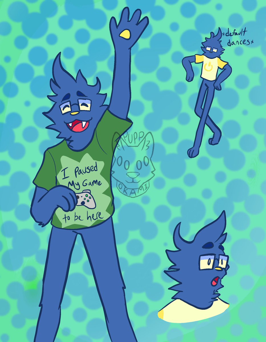 PuppOkami's tweet photo. more #artfight stuff of two great grumps for @DraciniArt and @/noodly_guz on insta 

#bugsnax https://t.co/me5b7jw8AD