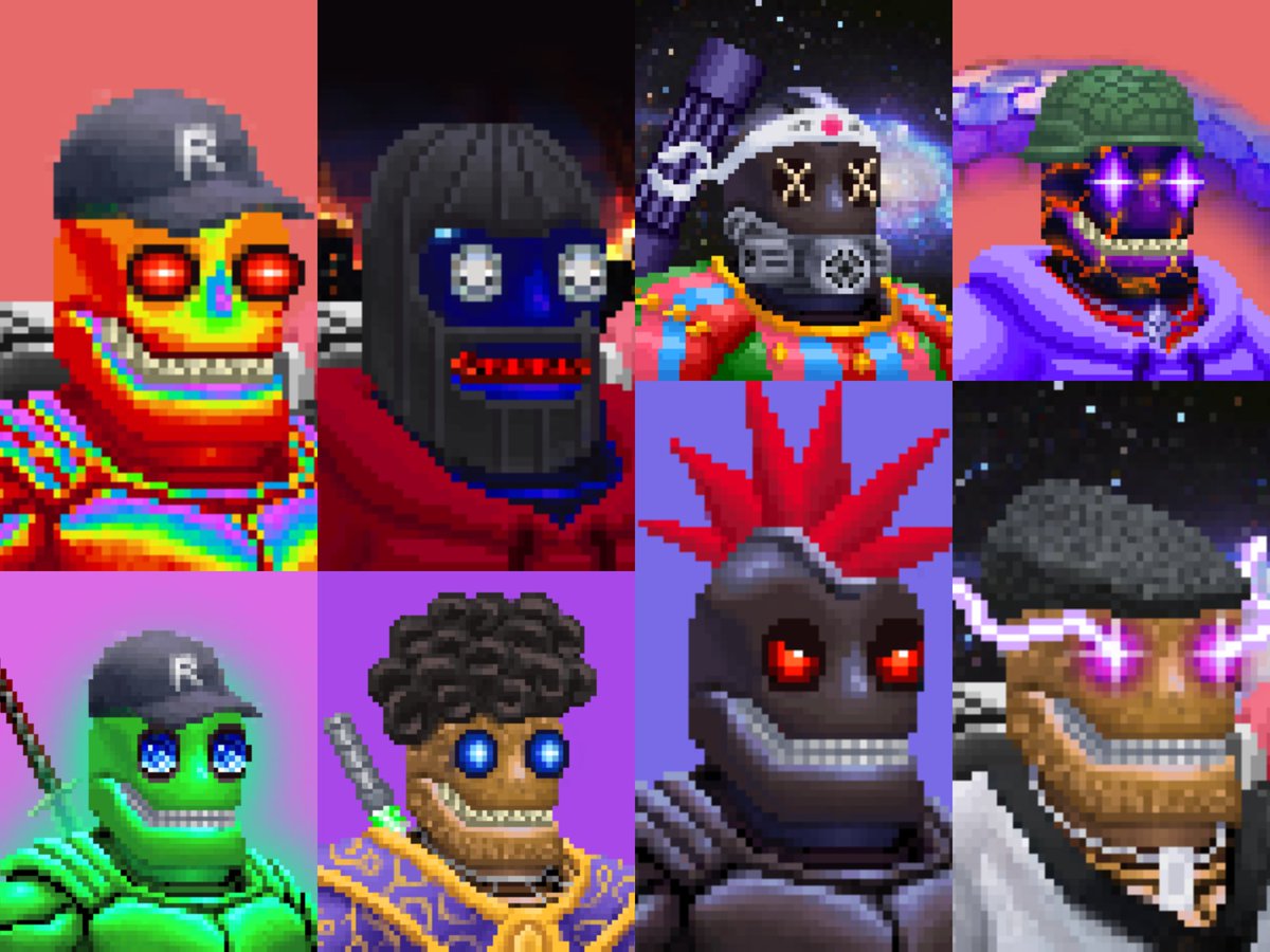 DrBitstein's tweet photo. @egongogh @BearMrktBullies @eyeversed @pabloslol @SpaceRiders_NFT 1000% @pxRobos
Community is bulletproof, art is ๐ฅ
!CLANK #pxRobos https://t.co/VAey5LXVql