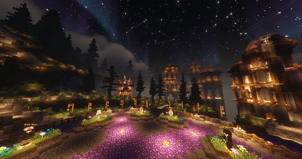 Axo_LOTL_MC's tweet photo. Our custom world for season 9 has some amazing views, come see for yourselves!!! 
#Minecraft #MinecraftServer https://t.co/eV6JaN9iuo