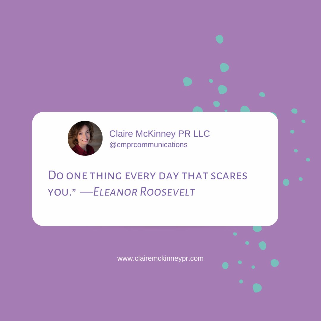 McKinneyPR's tweet photo. Waking up cranky teenagers is scary enough, but I think the First Lady was referring to getting out of your comfort zone and trying something new.  It's a good way to practice to the point where what you are attempting is no longer scary.

#motivationmonday #motivationmondays https://t.co/6hOXNM5ioh
